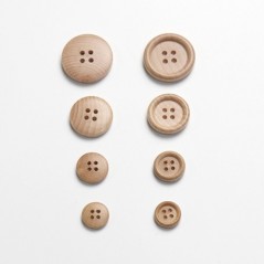 Botón Madera de Boj