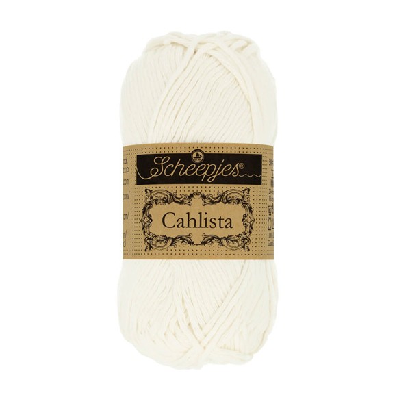 Scheepjes Cahlista 105 Bridal White