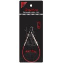 ChiaGoo Knit RED Circulars - 9" (23 cm)