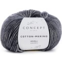 Katia Concept Cotton Merino 107 gris oscuro