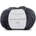Katia Concept Cotton Merino 108 negro