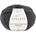 Katia Concept Cotton Merino Tweed 503 gris oscuro