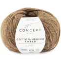Katia Concept Cotton Merino Tweed 505 marrón