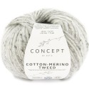 Katia Concept Cotton Merino Tweed 506 gris claro