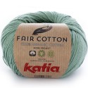 Katia Fair Cotton 17 verde menta