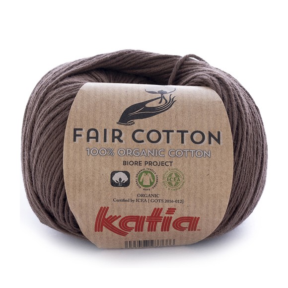 Katia Fair Cotton 25 marrón