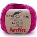 Katia Fair Cotton 32 rojo frambuesa