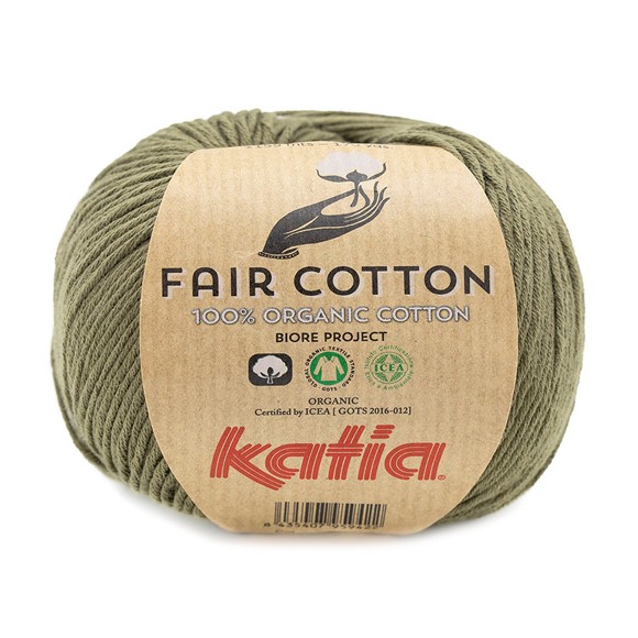 Katia Fair Cotton 36 caqui