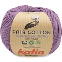 Katia Fair Cotton 39 malva oscuro