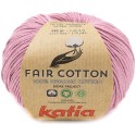 Katia Fair Cotton 40 malva claro