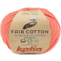 Katia Fair Cotton 44 naranja salmón