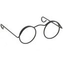 Gafas para Amigurumis Negro