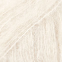 DROPS Brushed Alpaca Silk 01 blanco hueso