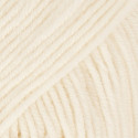 DROPS Merino Extra Fine Uni Colour 01 blanco hueso