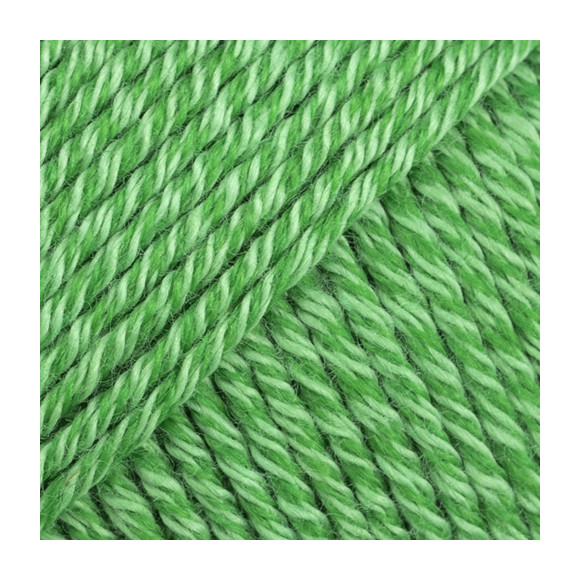 DROPS Cotton Merino 37 verde perico