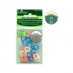 Clover Anillas Abiertas para Marcar